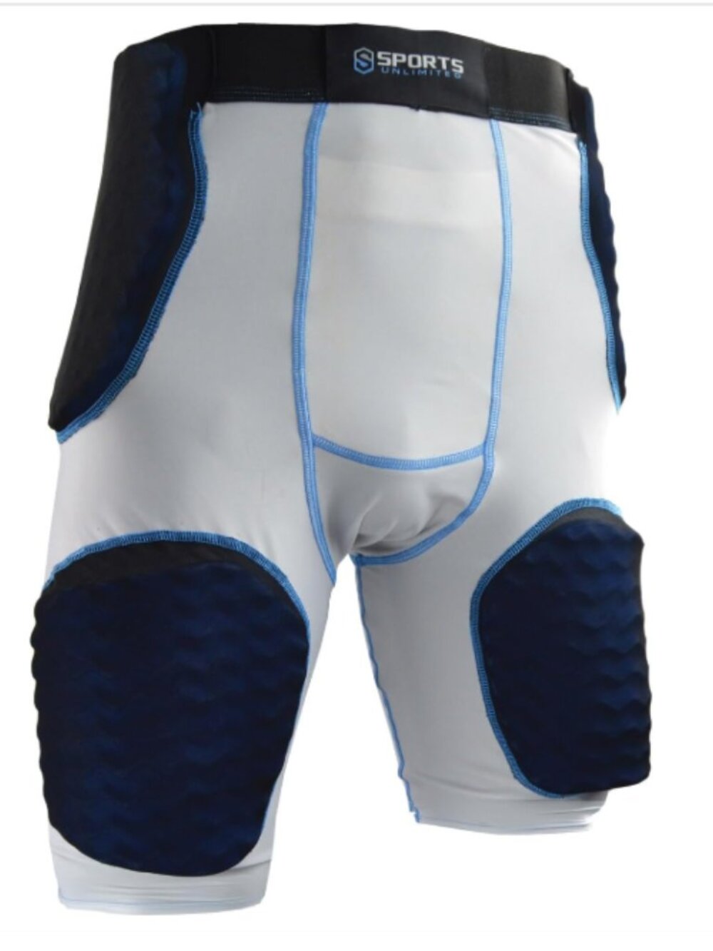 Sports Unlimited 5 Pad Integrated Mens Football Girdle 2.0 - Adult Football 3XL